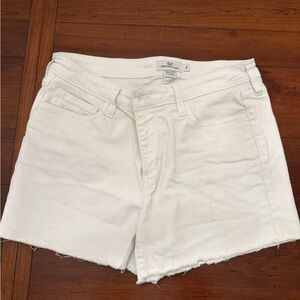Vineyard Vines white denim shorts